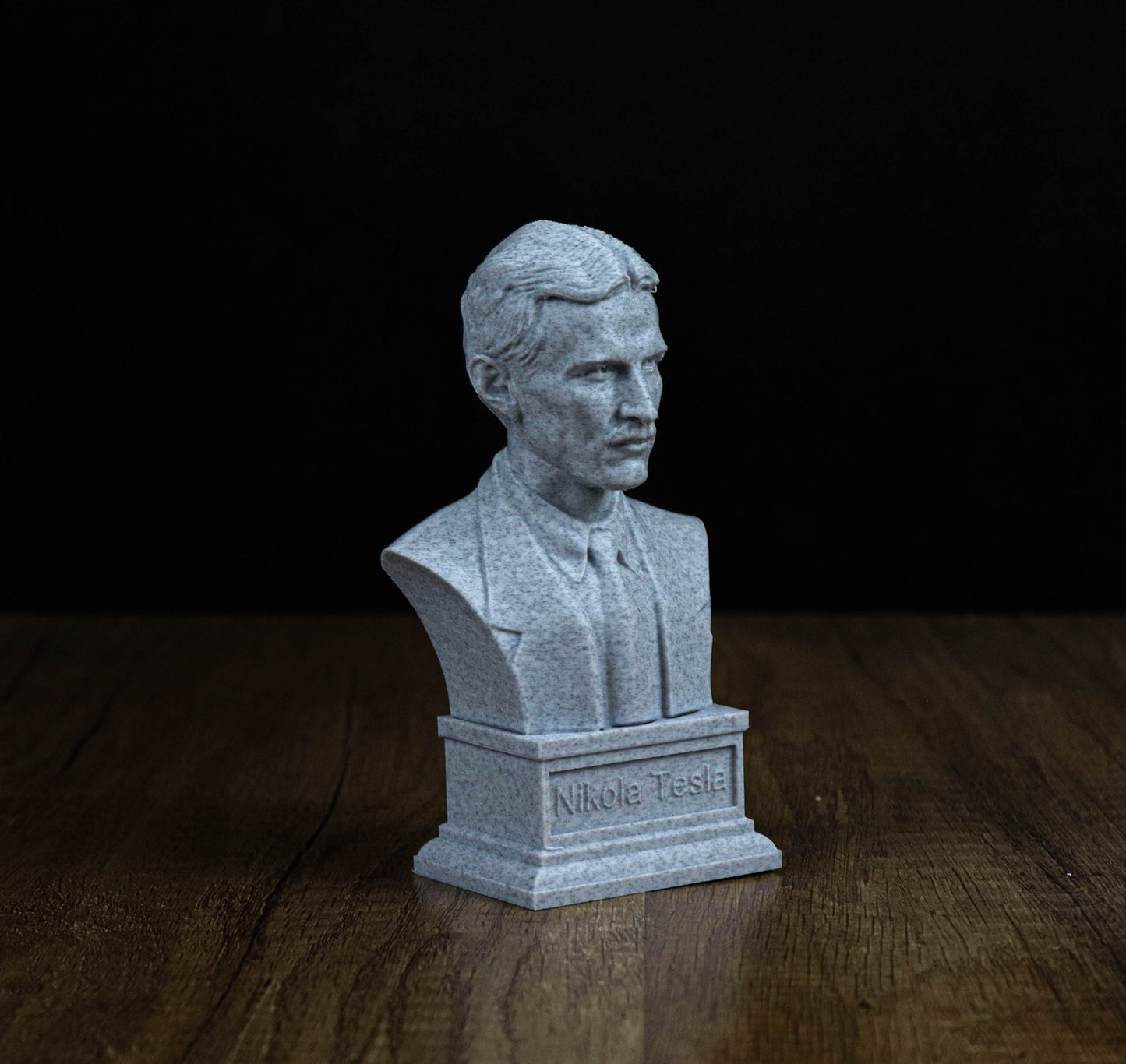 Nikola Tesla Bust, Serbian-American Inventor Statue, Sculpture Decor