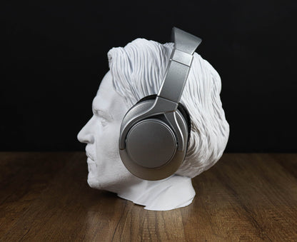 Johnny Depp Headphone Holder, Headset Stand, Bust, Sculpture, Decoration