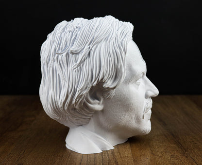 Johnny Depp Headphone Holder, Headset Stand, Bust, Sculpture, Decoration