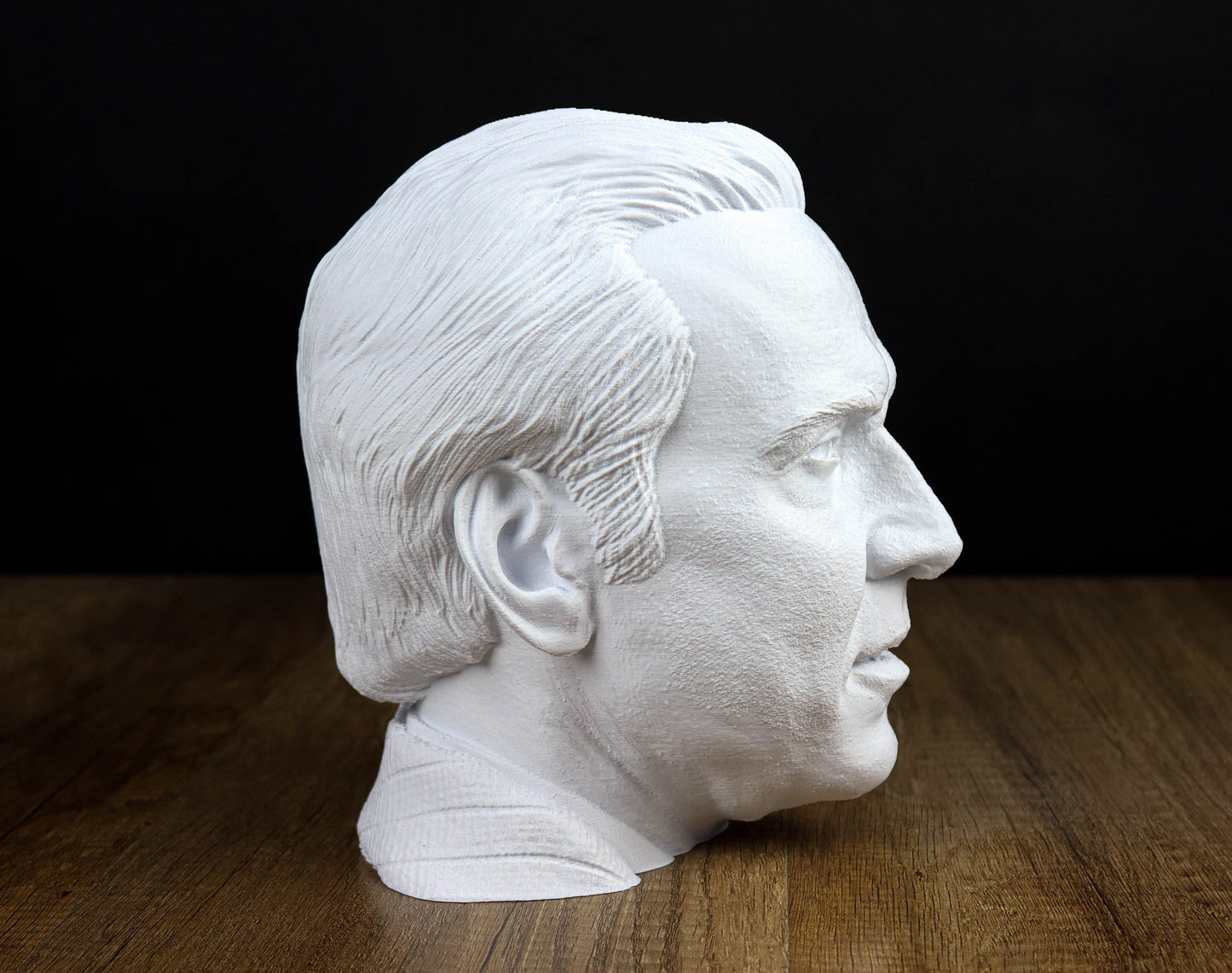 Nicholas Cage Headphone Holder, Headset Stand, Bust, Sculpture, Decoration