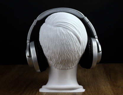 Rihanna Headphone Holder, Headset Stand, Bust, Sculpture, Decoration
