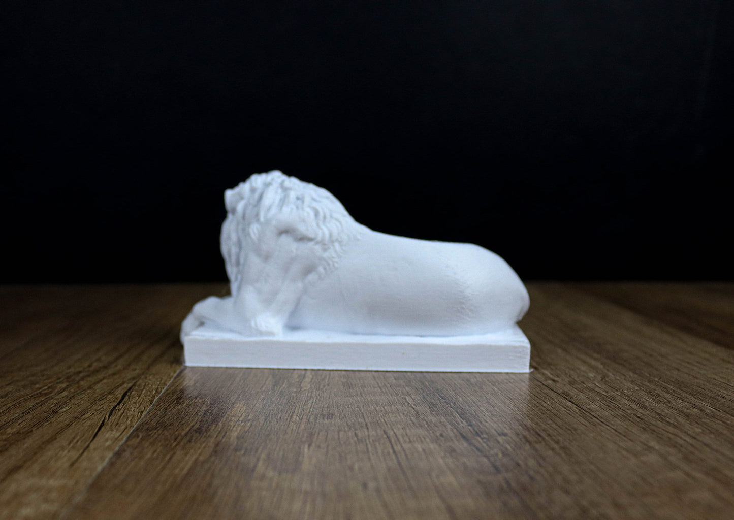 Recumbent Lion 3d printed