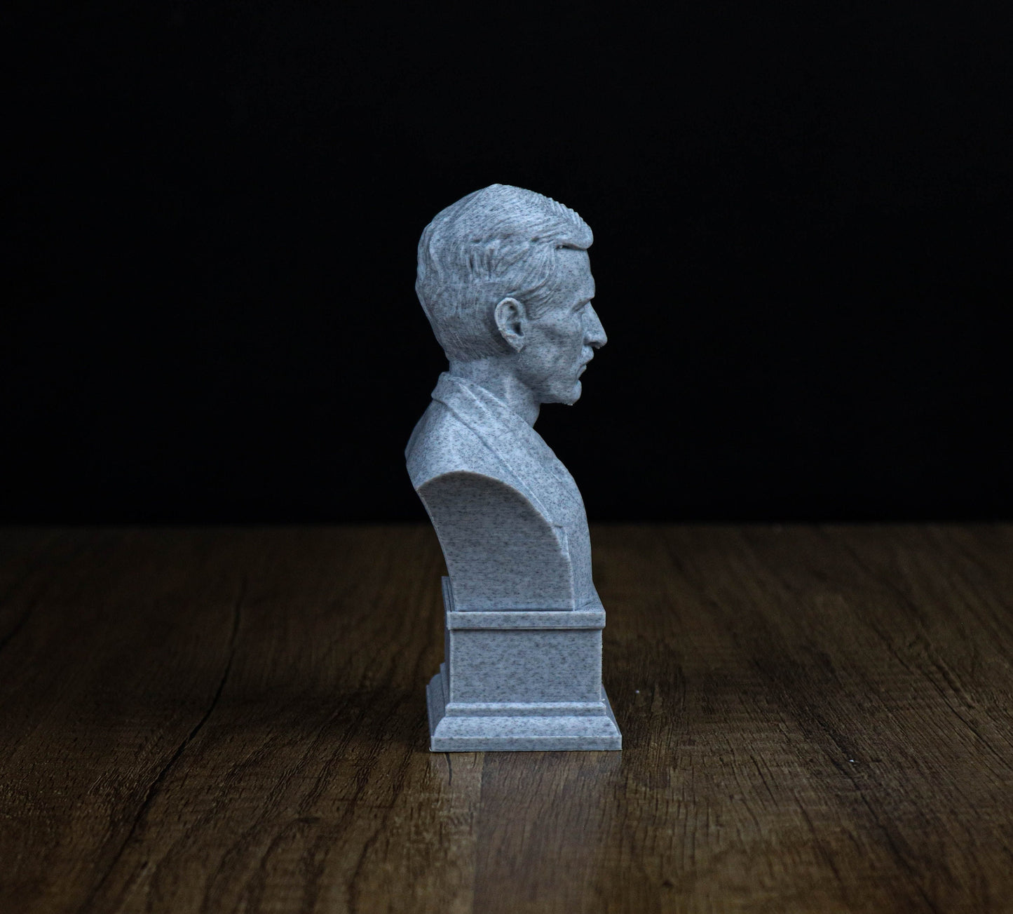 Nikola Tesla Bust, Serbian-American Inventor Statue, Sculpture Decor