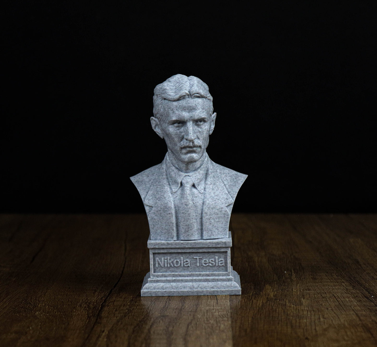 Nikola Tesla Bust, Serbian-American Inventor Statue, Sculpture Decor