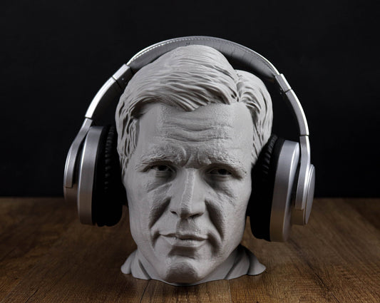 Harrison Ford Headphone Holder, Headset Stand, Bust, Sculpture, Decoration Active