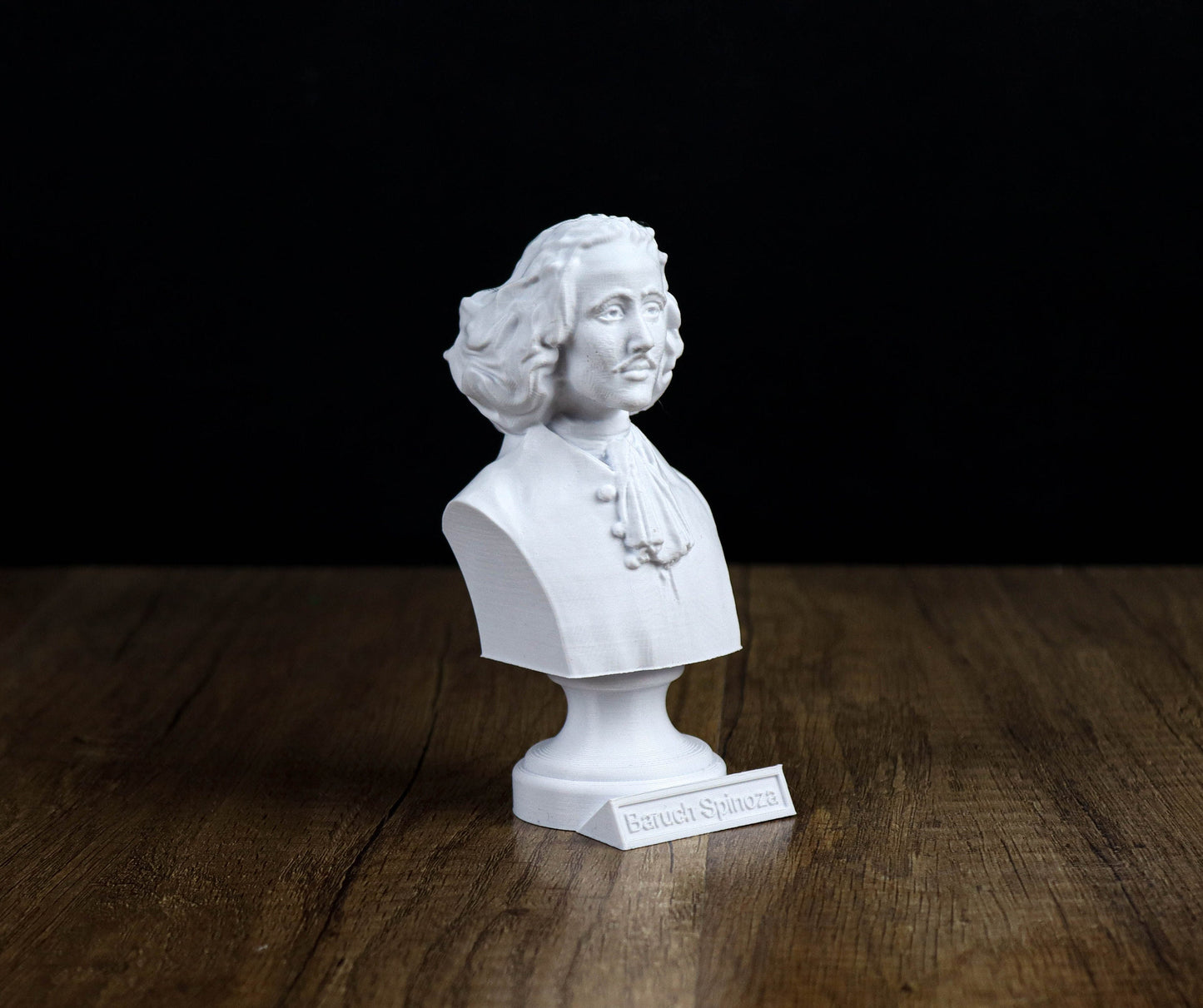 Baruch Spinoza Bust, Dutch Philosopher Sculpture