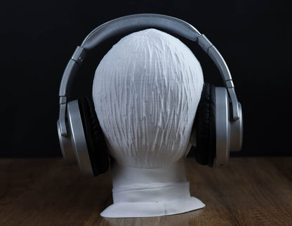 Leonard Nimoy Headphone Holder, Headset Stand, Bust, Sculpture, Decoration