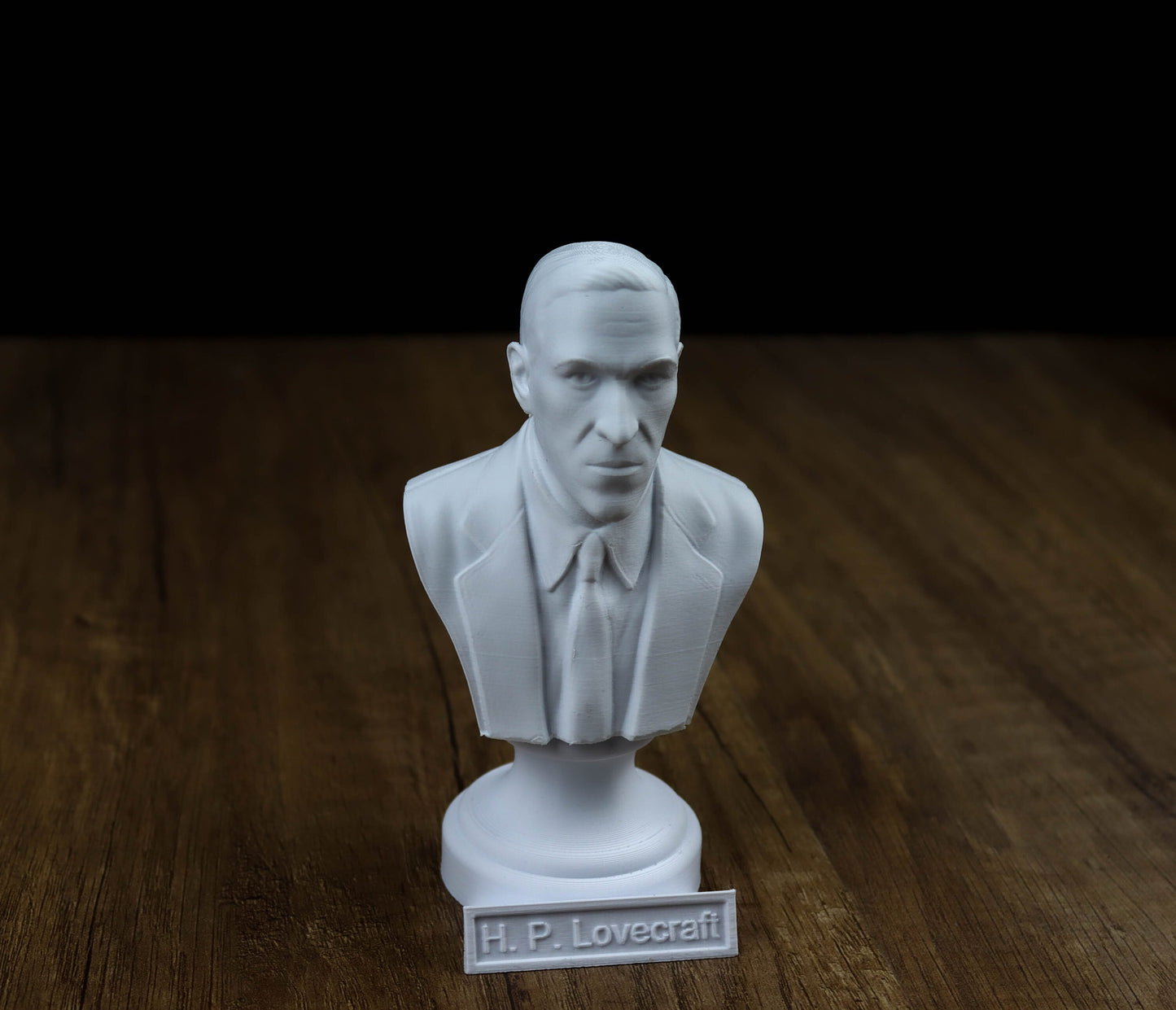 H. P. Lovecraft Bust, American writer Statue, Sculpture Decoration ,Decor