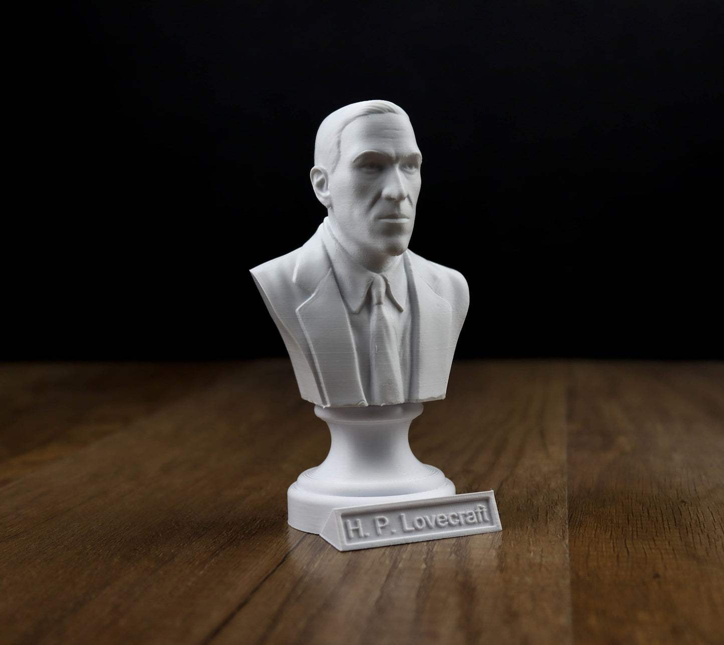 H. P. Lovecraft Bust, American writer Statue, Sculpture Decoration ,Decor