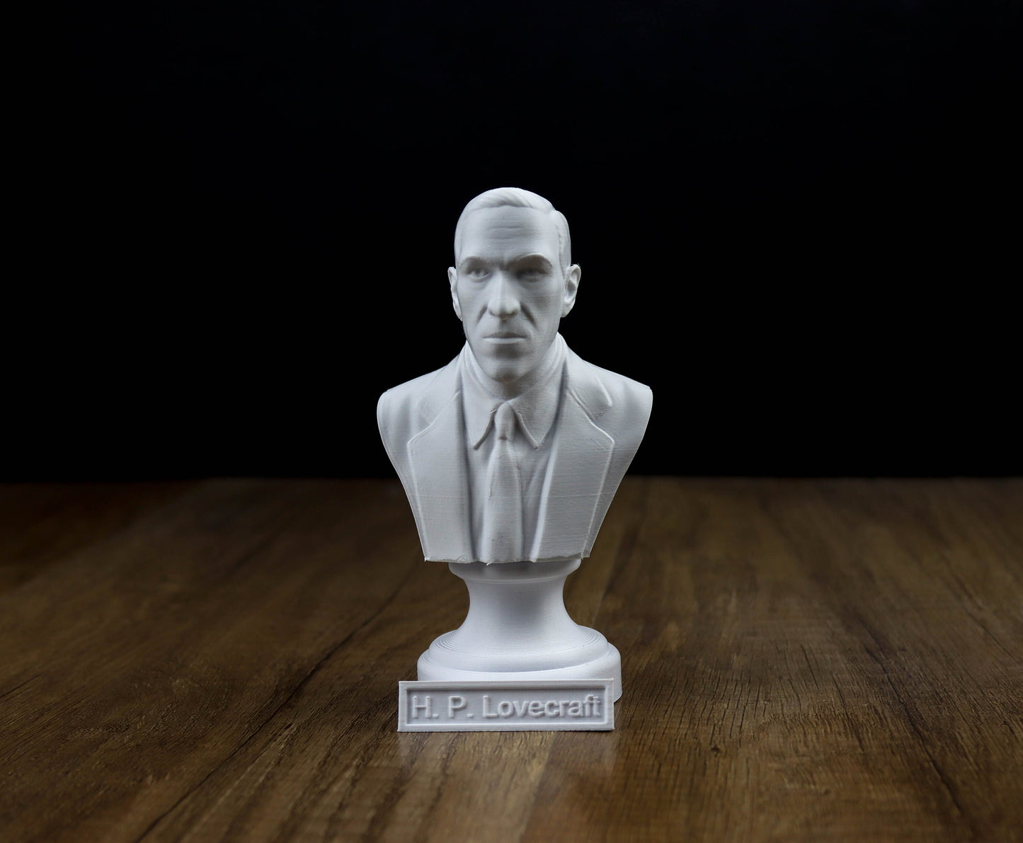 H. P. Lovecraft Bust, American writer Statue, Sculpture Decoration ,Decor