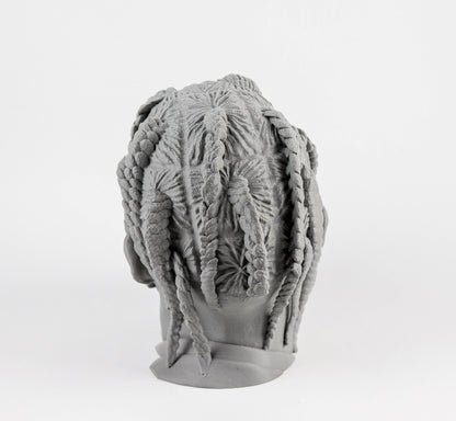 Travis Scott Headphone Holder, Headset Stand, Bust, Sculpture, Decoration