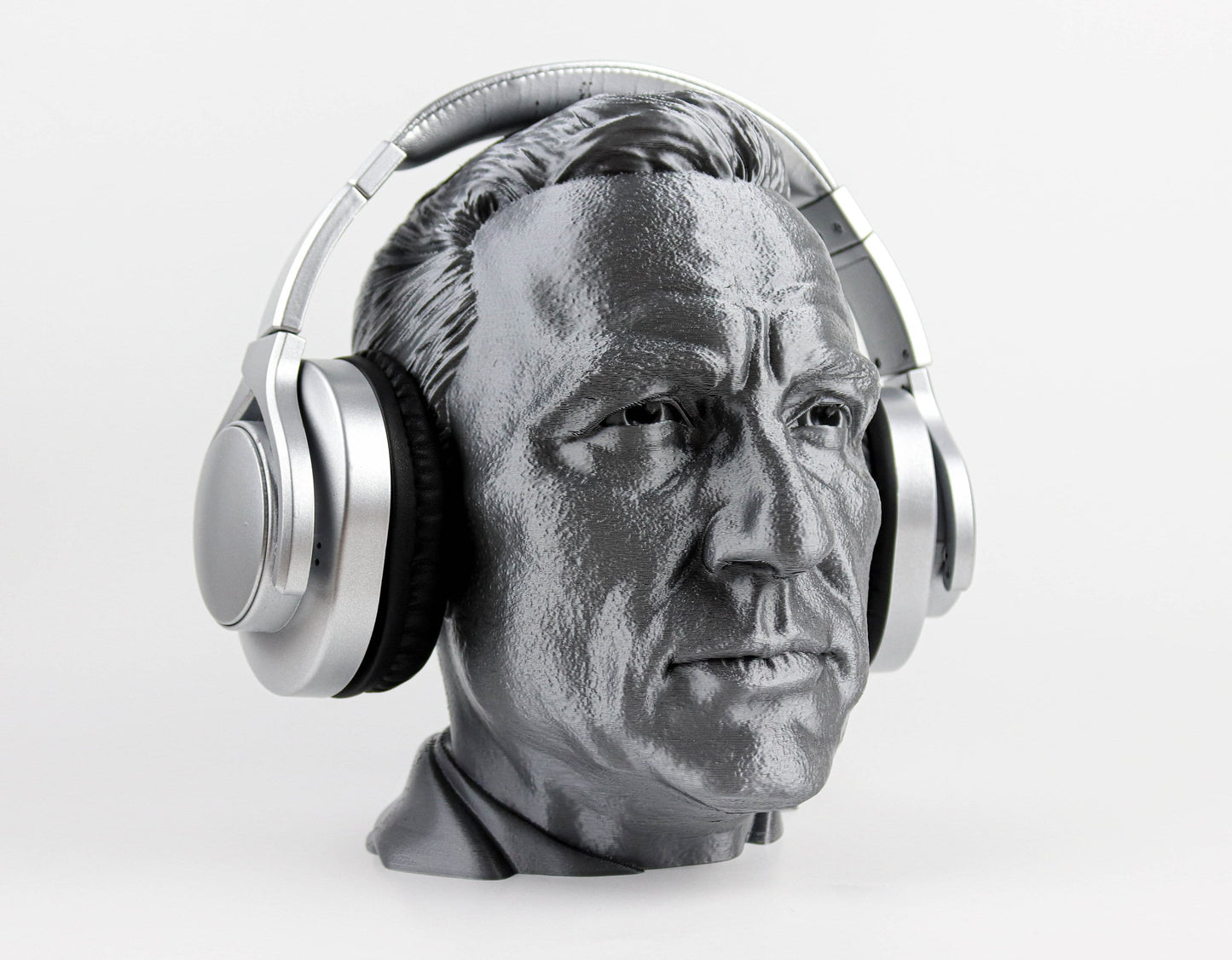 Daniel Craig Headphone Holder, Headset Stand, Bust, Sculpture, Decoration