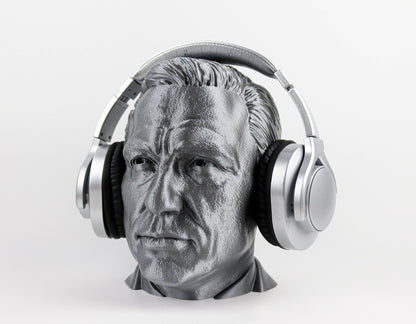 Daniel Craig Headphone Holder, Headset Stand, Bust, Sculpture, Decoration