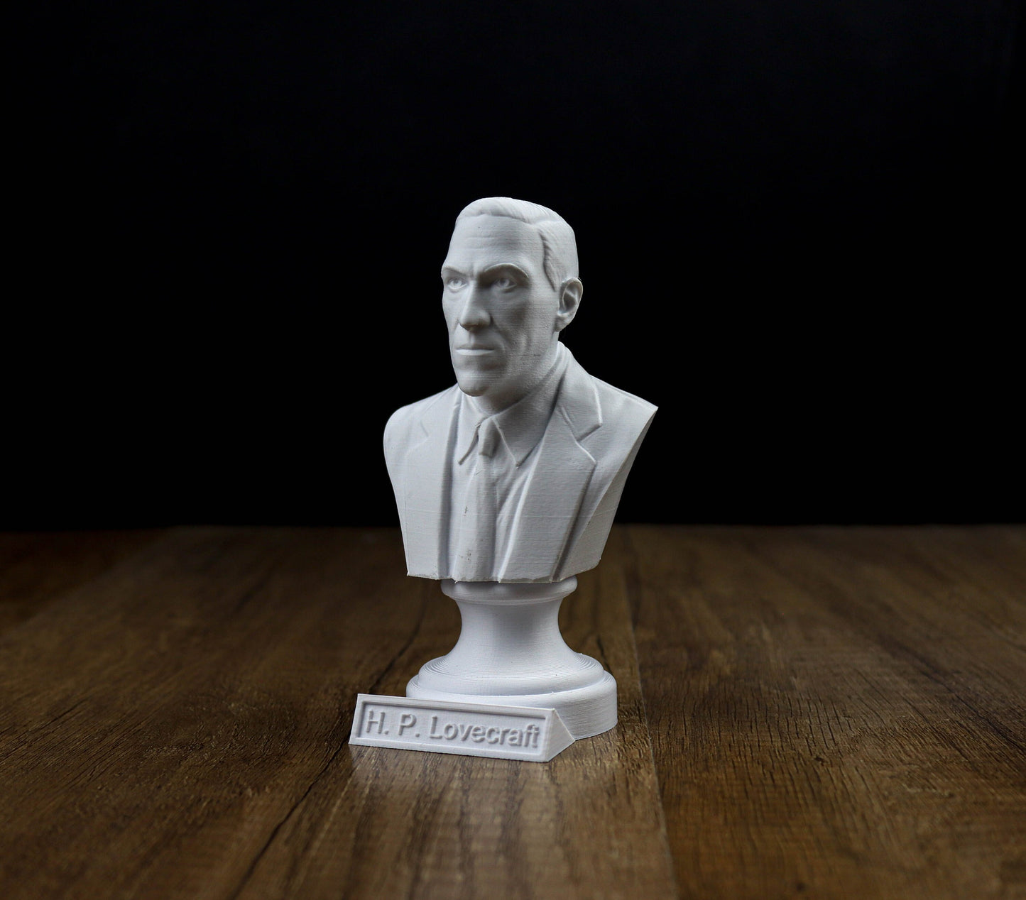 H. P. Lovecraft Bust, American writer Statue, Sculpture Decoration ,Decor