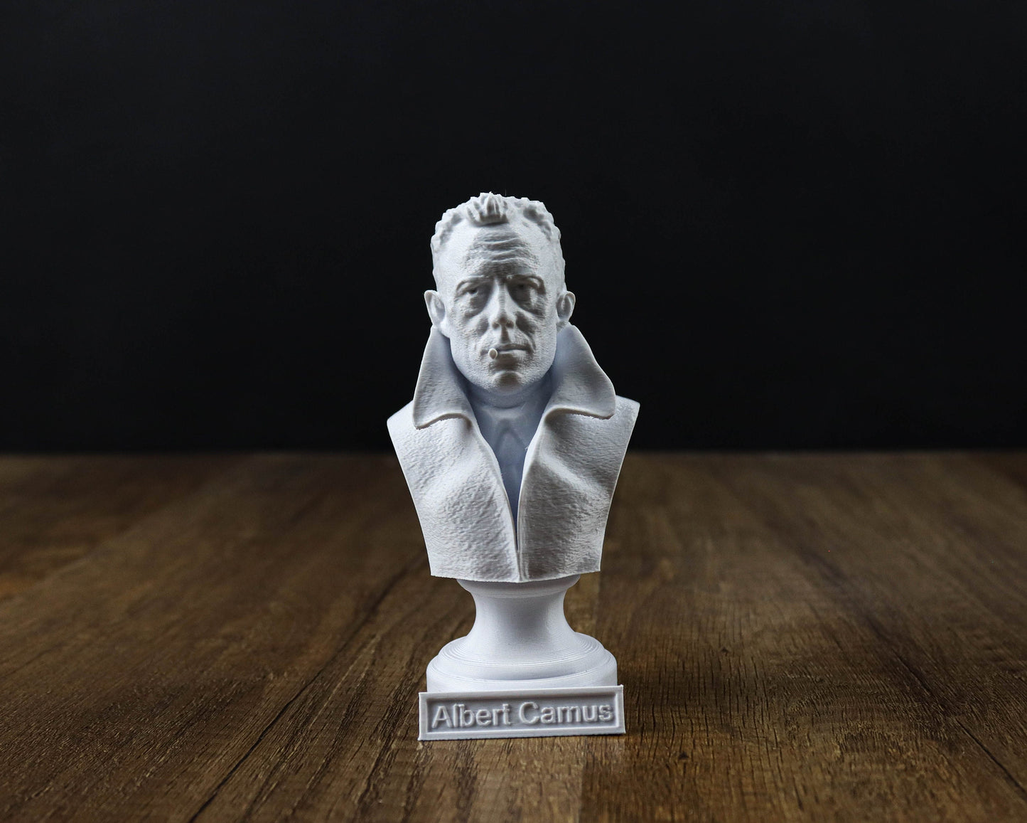 Albert Camus Bust, French Philosopher Sculpture