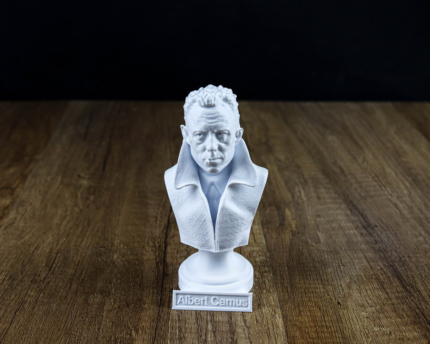 Albert Camus Bust, French Philosopher Sculpture