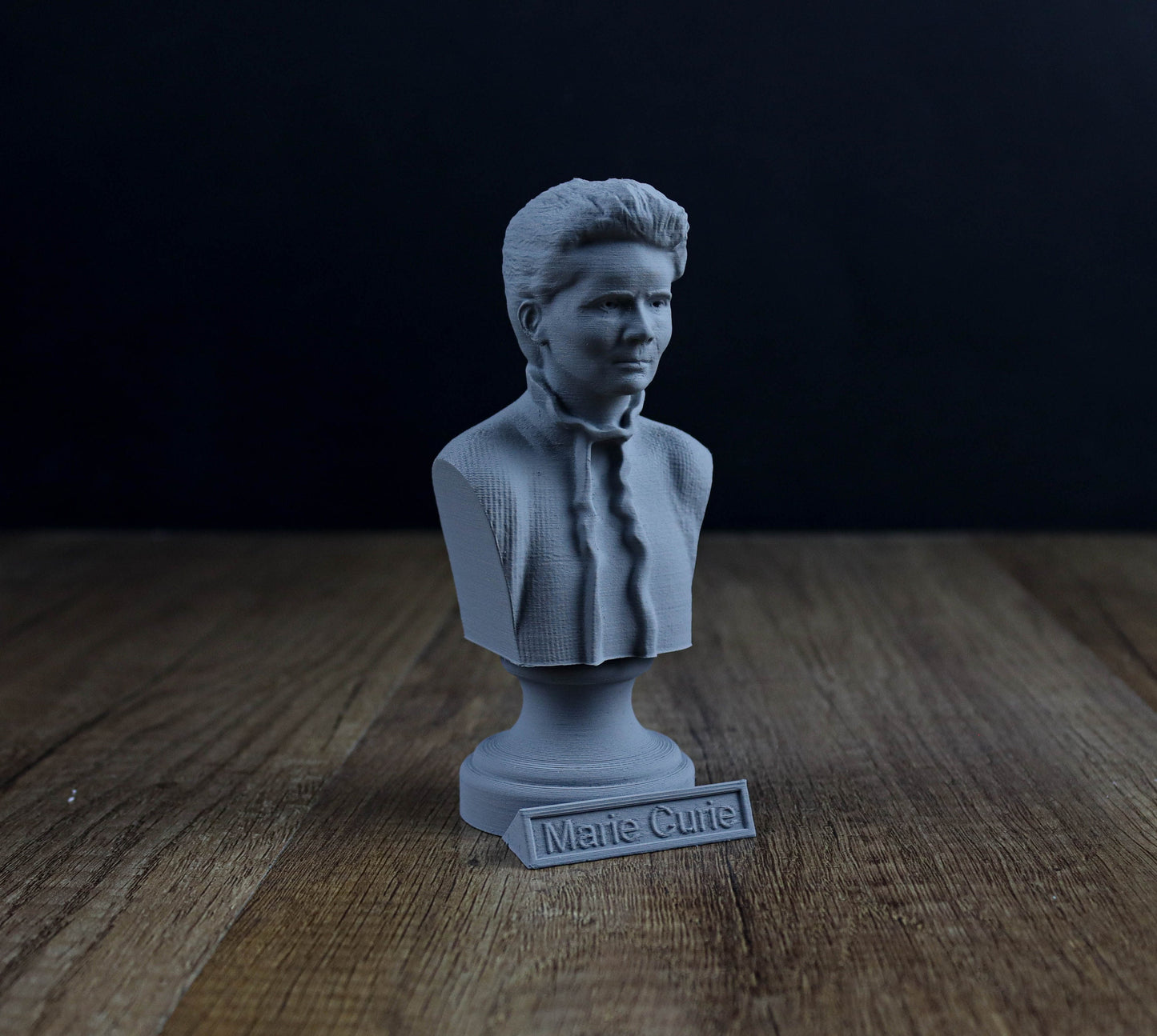 Marie Curie Bust, Physicist and Chemist Pioneer, Sculpture Decor