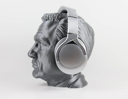 Daniel Craig Headphone Holder, Headset Stand, Bust, Sculpture, Decoration