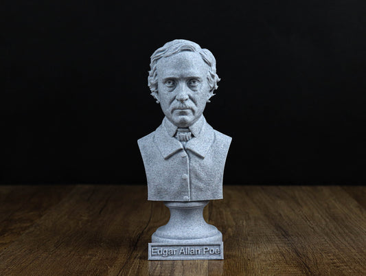 Edgar Allan Poe Bust Sculpture