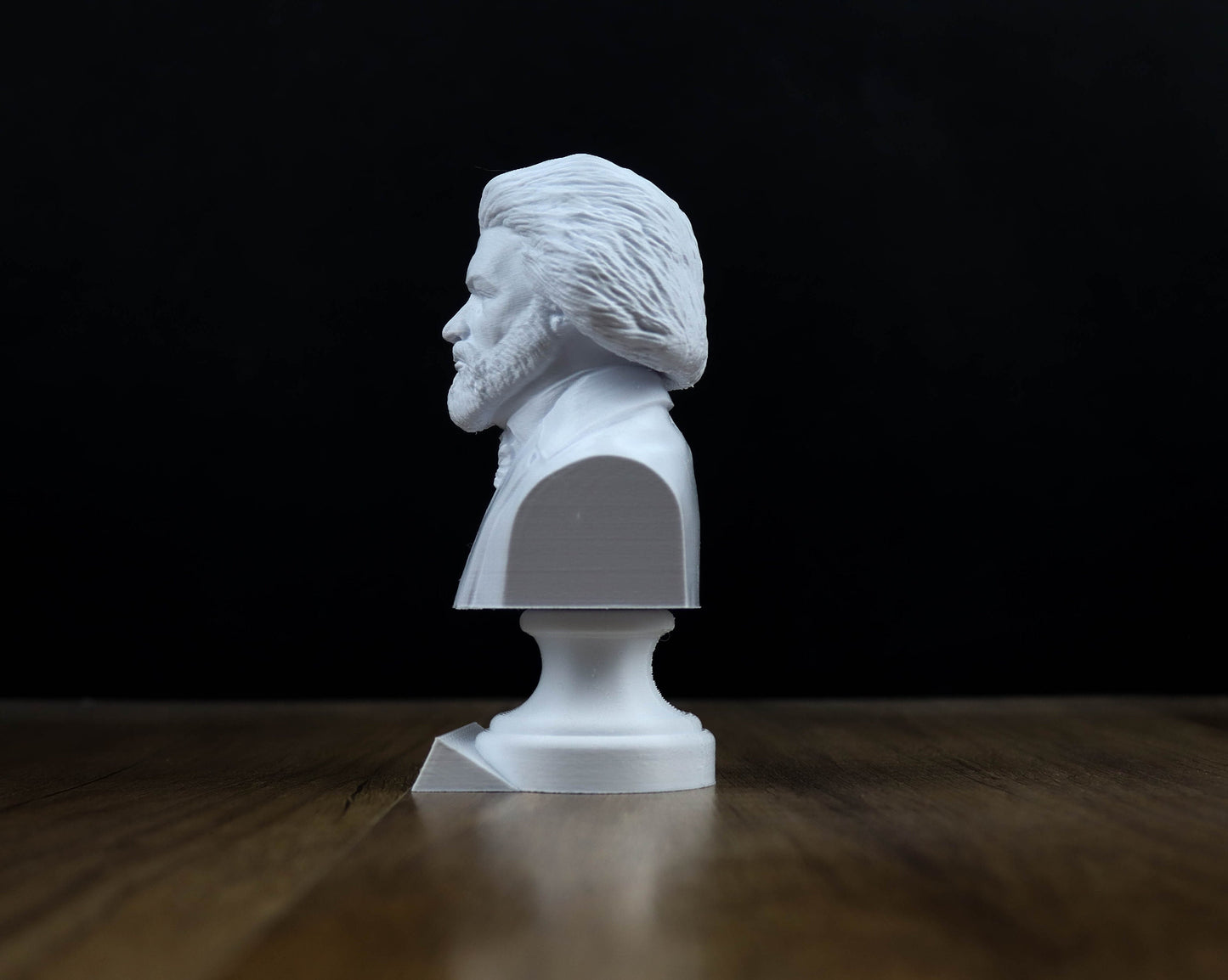 Frederick Douglass Bust, American Social Reformer Statue, Abolitionist Sculpture Decoration, Home Decor