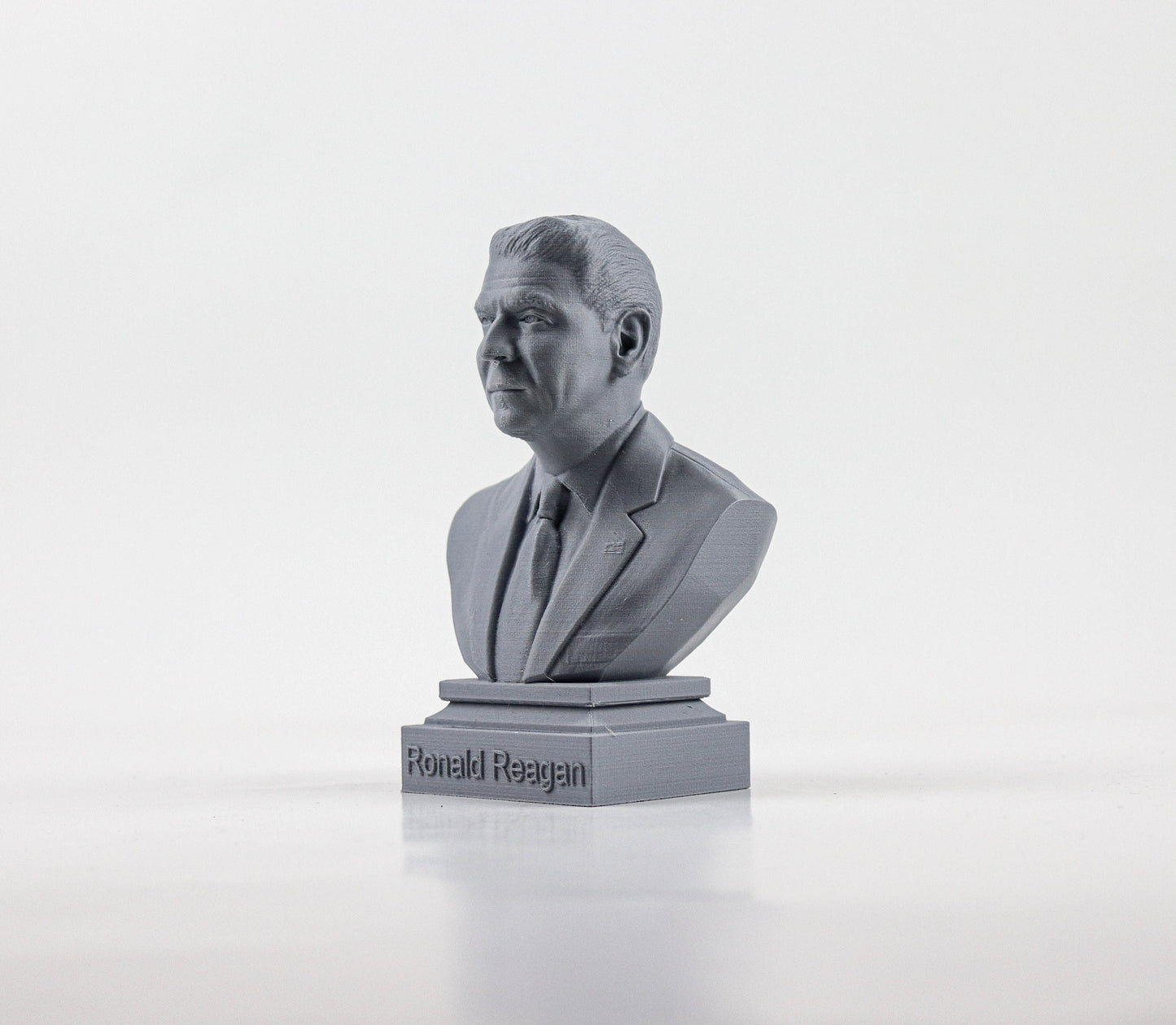 Ronald Raegan Bust, 40th president of the United States Sculpture