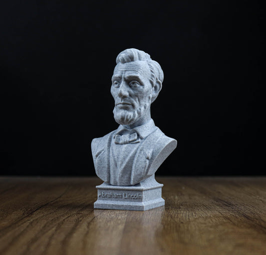 Abraham Lincoln Bust, 16th U.S. President Sculpture