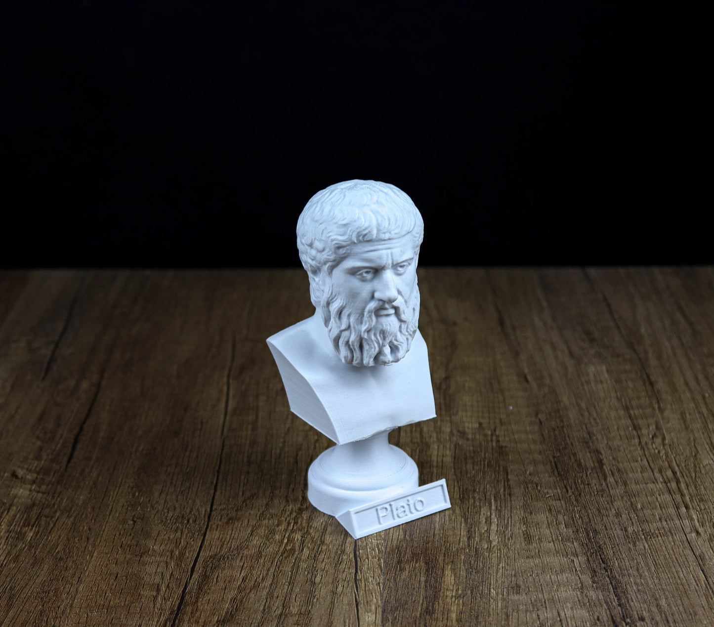 Plato Bust, Greek philosopher Statue, Greek Mythology Inspired Sculpture