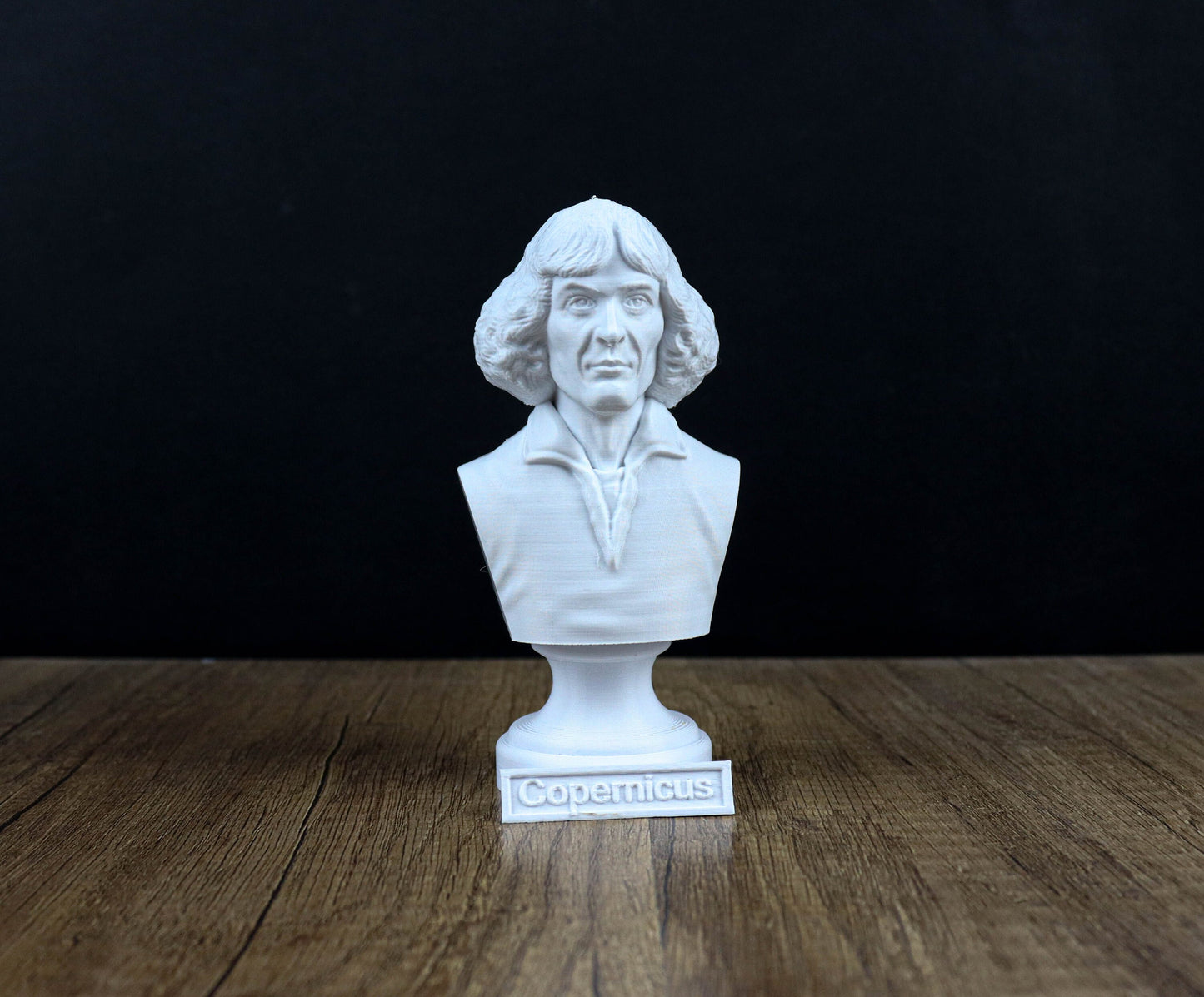 Nicolaus Copernicus Bust, Renaissance Polymath Statue, Sculpture Decoration ,Astronomy lover gift, Home Decor