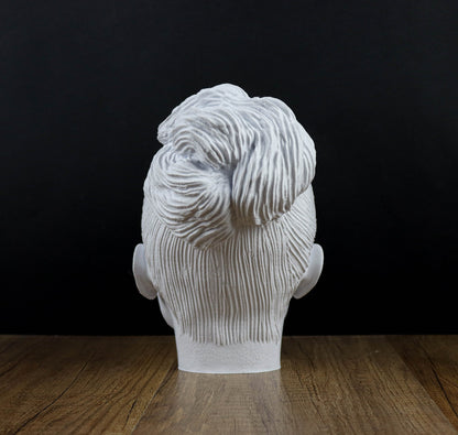 Lily Collins Bust Headphone Holder, Headset Stand, Bust, Sculpture, Decoration