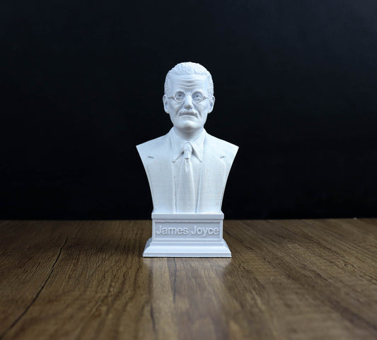 James Joyce Bust, Irish Novelist Sculpture, Literary gift