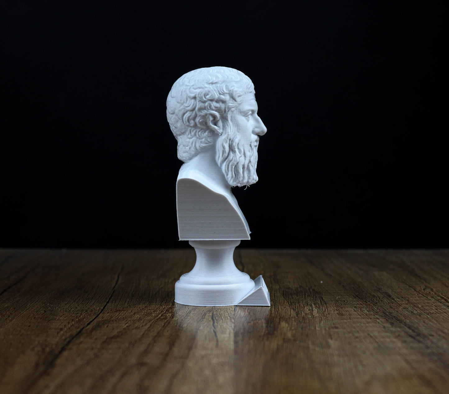 Plato Bust, Greek philosopher Statue, Greek Mythology Inspired Sculpture