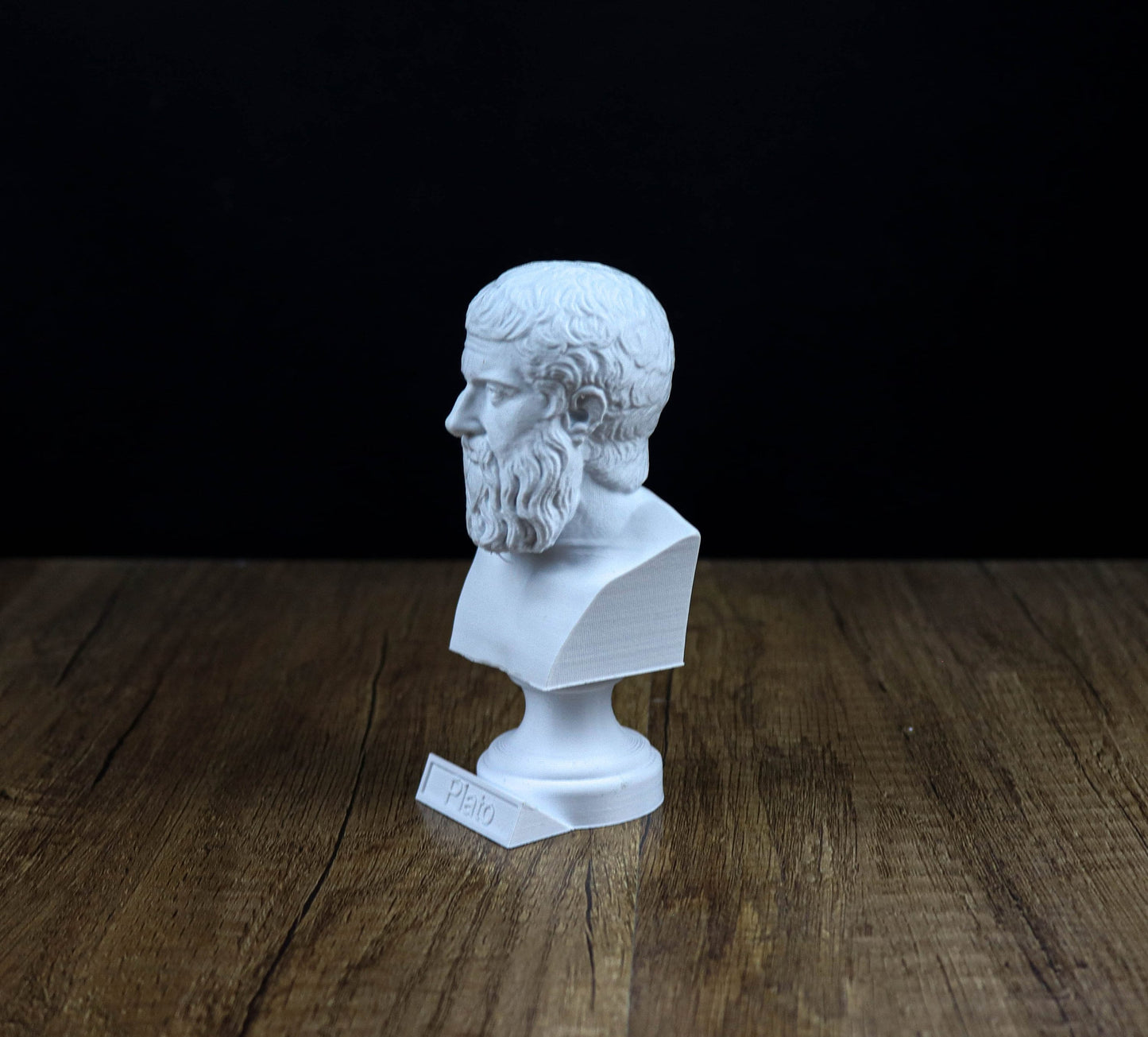 Plato Bust, Greek philosopher Statue, Greek Mythology Inspired Sculpture