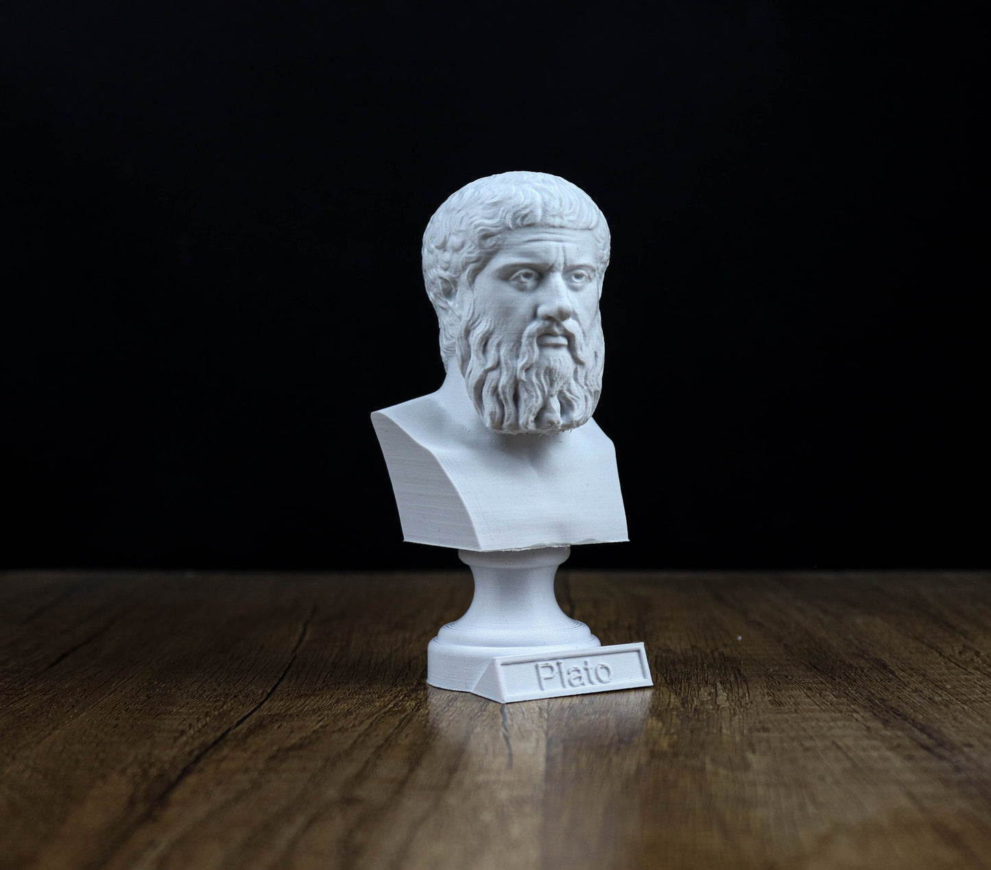 Plato Bust, Greek philosopher Statue, Greek Mythology Inspired Sculpture