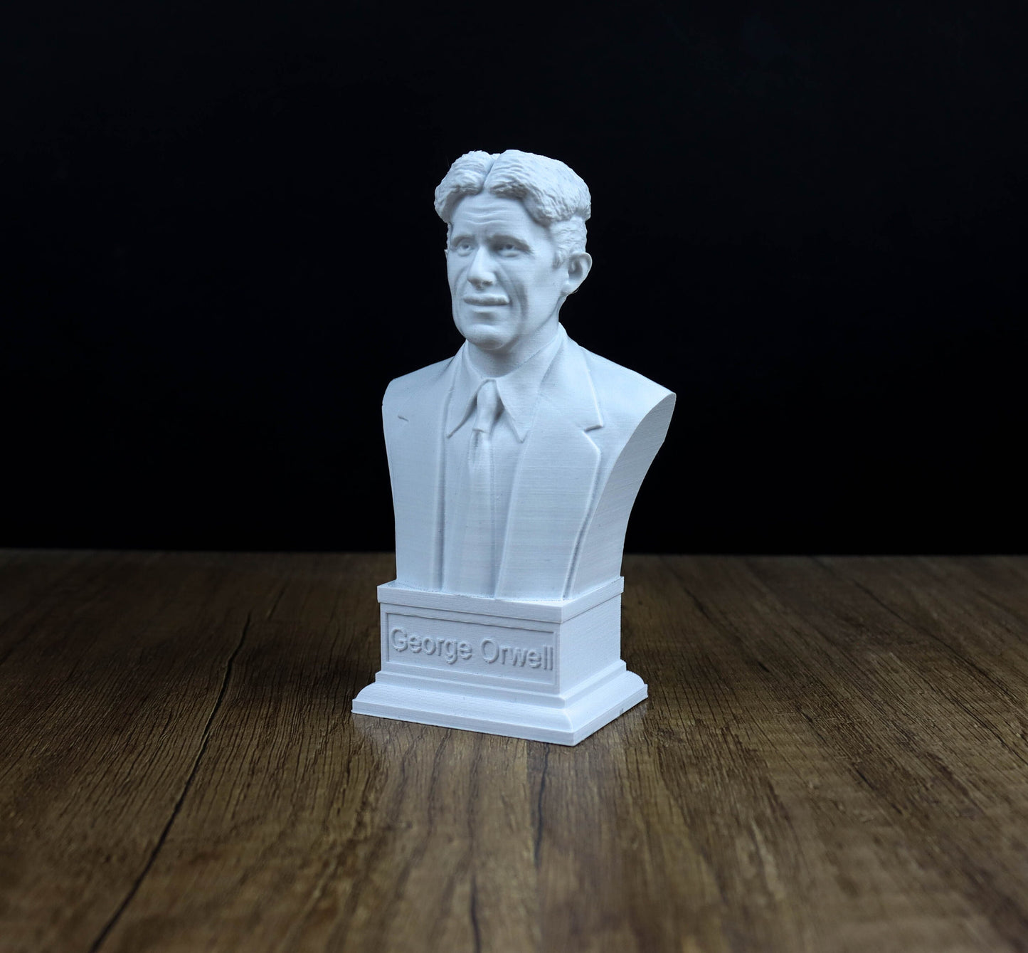 George Orwell Bust, English Writer Statue, Gift for Book Lover