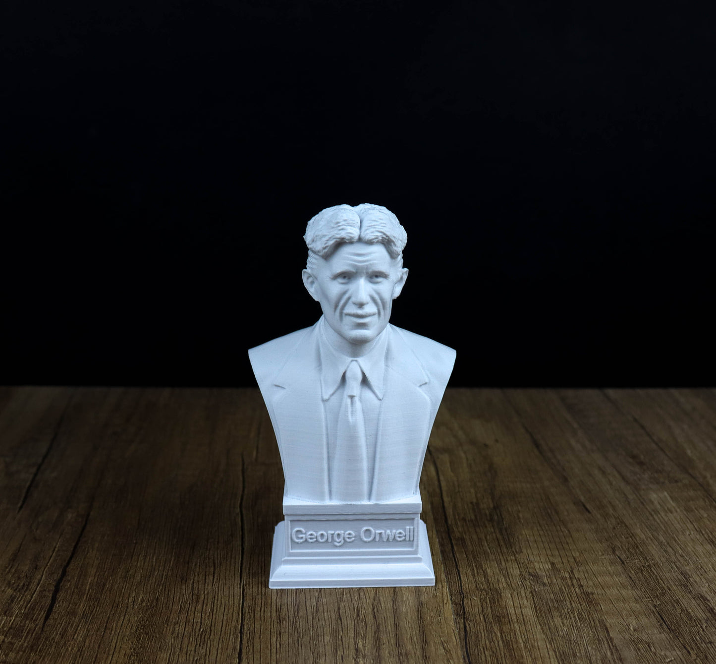 George Orwell Bust, English Writer Statue, Gift for Book Lover