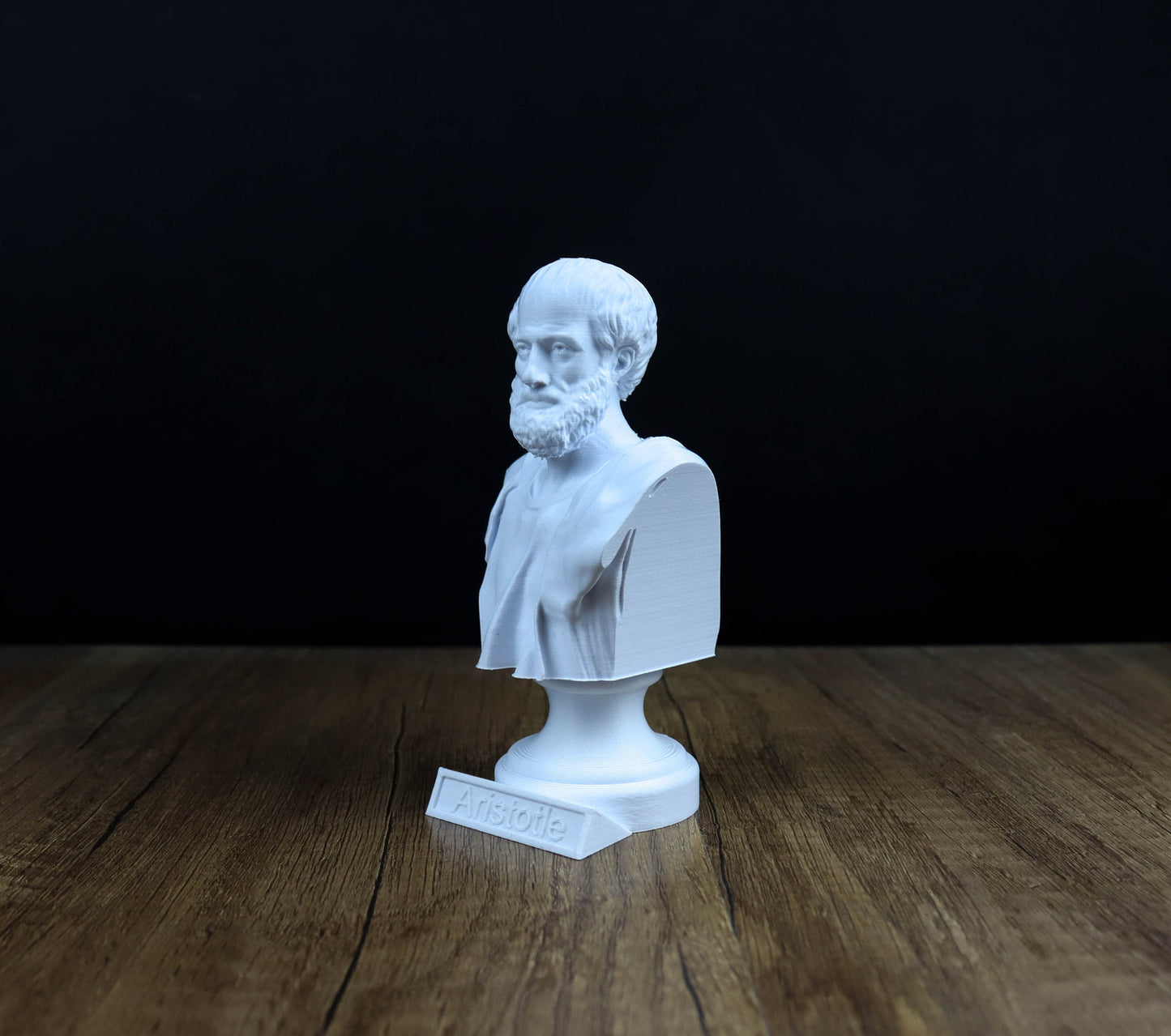 Aristotle Bust, Greek philosopher Statue, Greek Mythology Inspired Sculpture