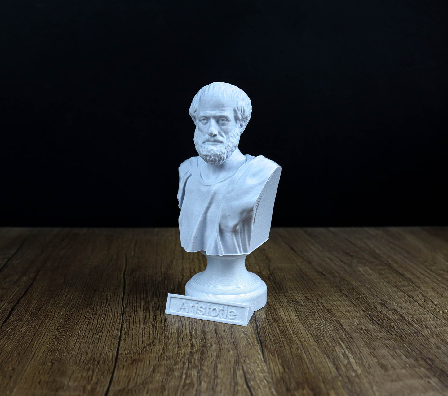 Aristotle Bust, Greek philosopher Statue, Greek Mythology Inspired Sculpture