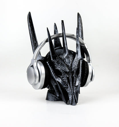 Sauron Headphone Stand, The  Dark Lord Headphone Holder, Lord of Mordor Head, Gift for Gamer