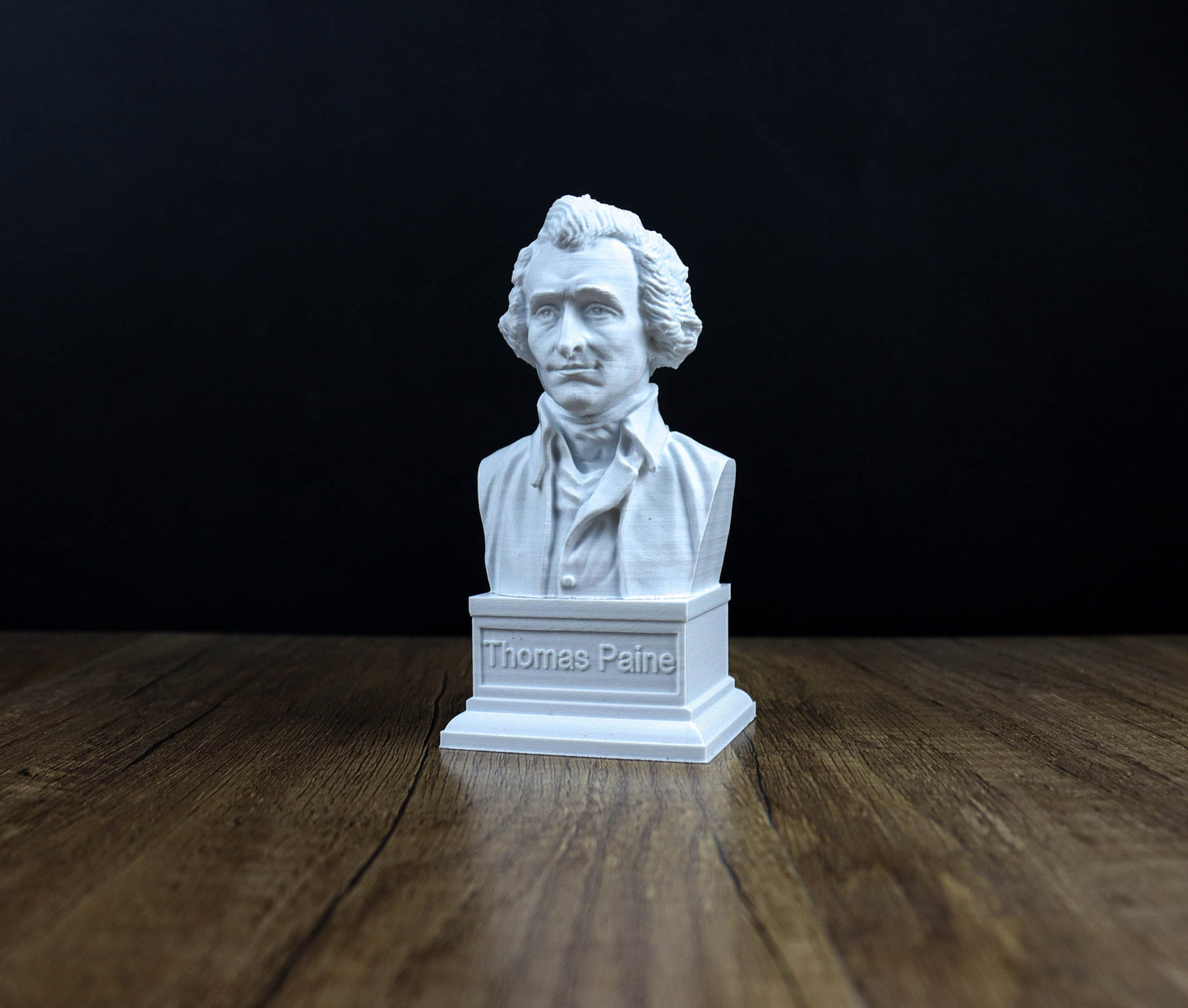 Thomas Paine Bust, American Founding Father, Political Activist, Philosopher