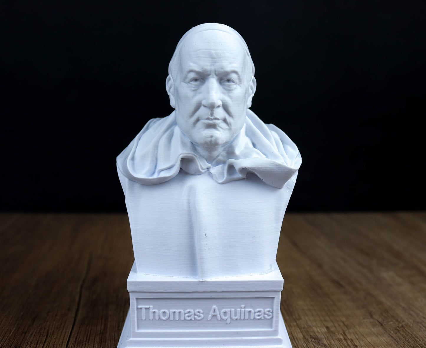 Thomas Aquinas Bust, Catholic Philosopher Sculpture