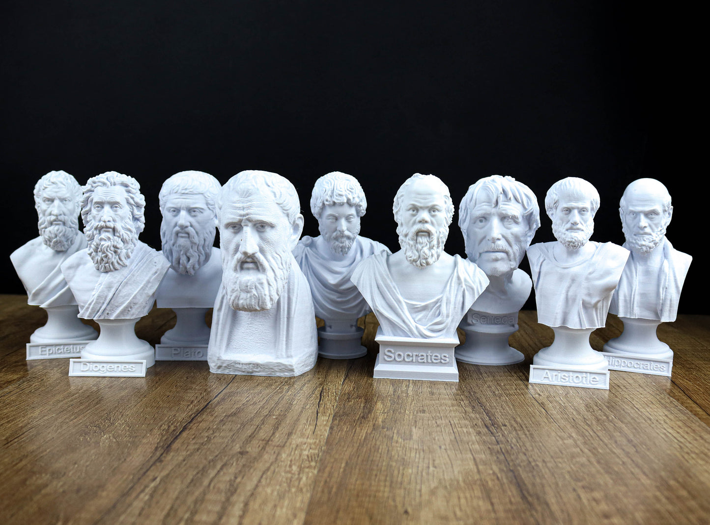 Greek/Roman Stoic Philosophers Value Pack: Marcus Aurelius, Seneca, Socrates, Plato, Aristotle, Zeno, Epictetus, Diogenes