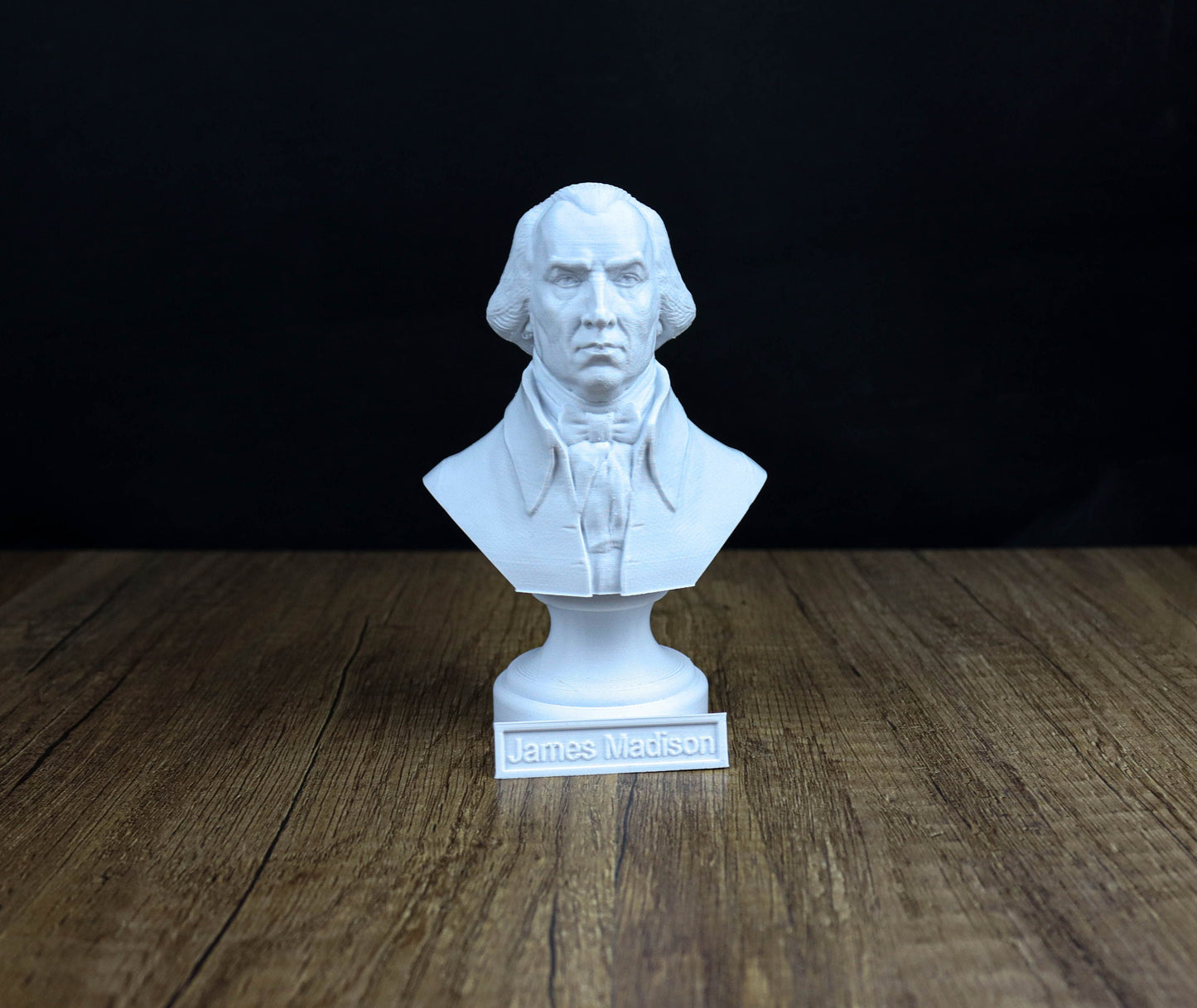 James Madison Bust, Founding Father sculpture, American history decor