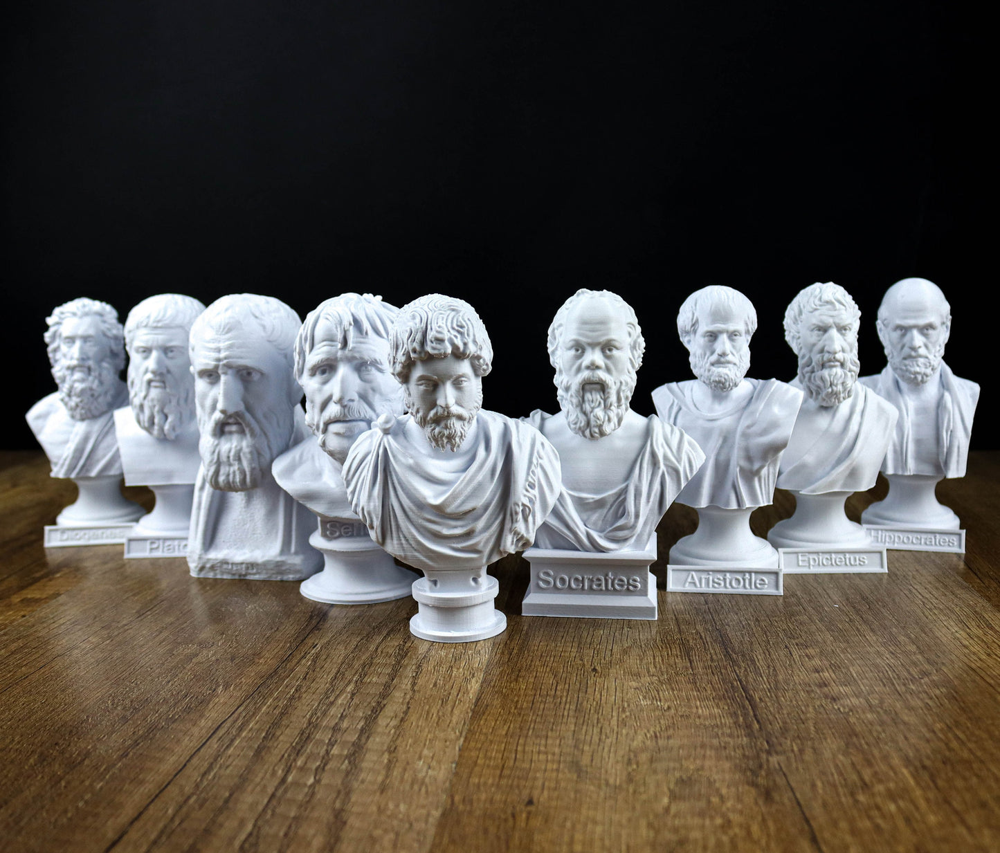 Greek/Roman Stoic Philosophers Value Pack: Marcus Aurelius, Seneca, Socrates, Plato, Aristotle, Zeno, Epictetus, Diogenes