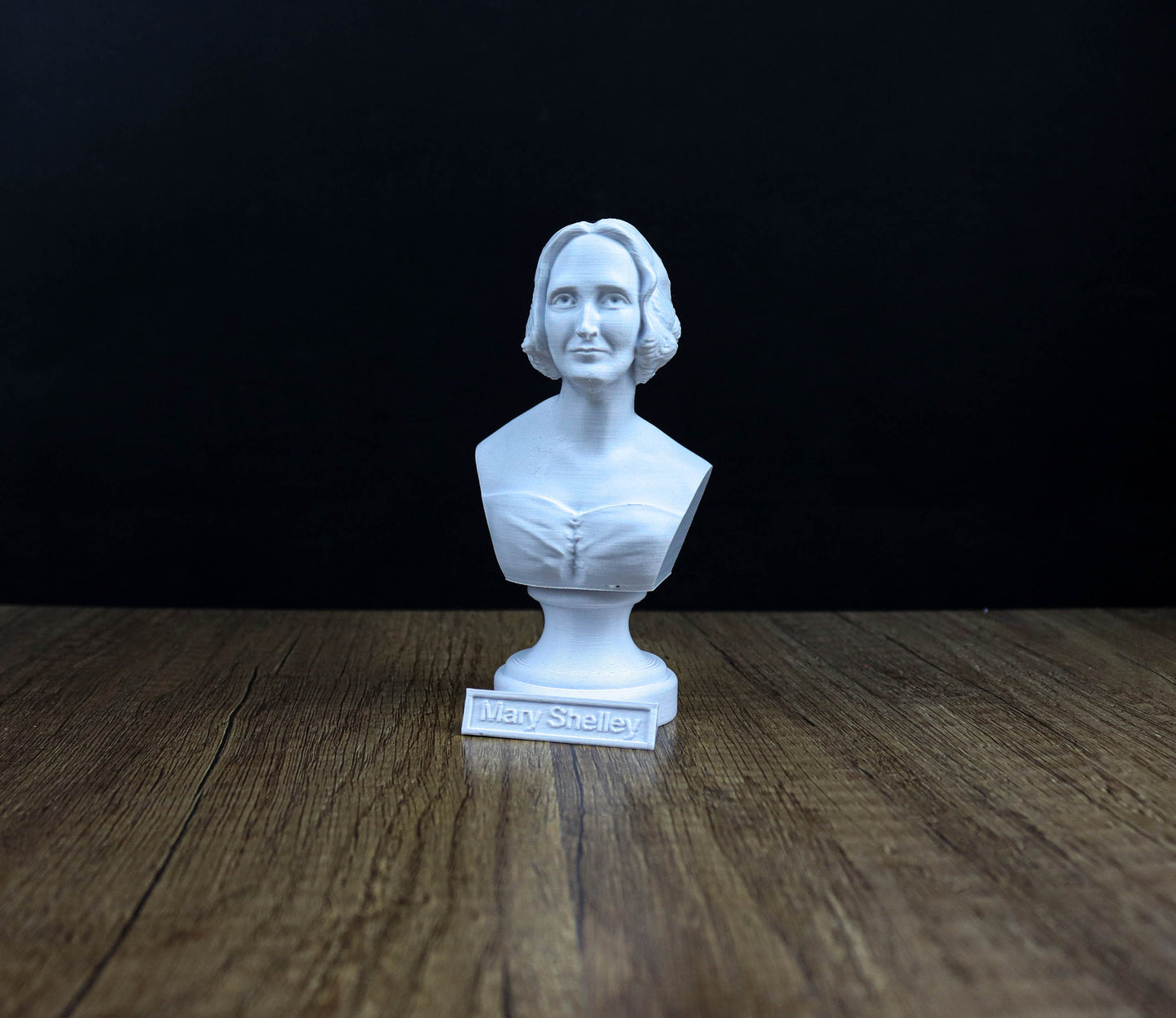 Mary Shelley Bust, Gothic Literature Figure, Romantic Era Writer, Gift for Book Lover