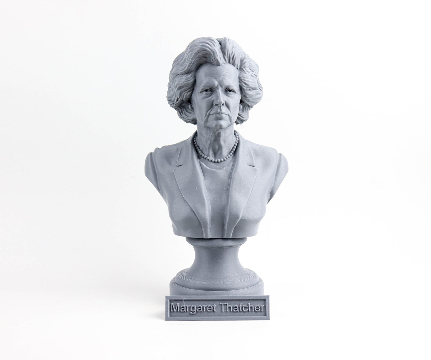 Margaret Thatcher Bust, Former Prime Minister of the United Kingdom Sculpture, The Iron Lady Statue