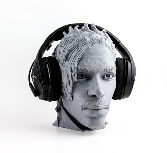 Prince Headphone Holder, Headset Stand, Bust, Sculpture, Decoration