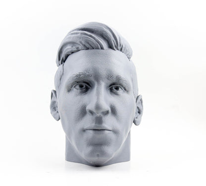 Lionel Messi Headphone Holder Bust, Headset Stand, Sculpture, Decoration