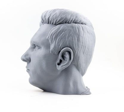 Lionel Messi Headphone Holder Bust, Headset Stand, Sculpture, Decoration