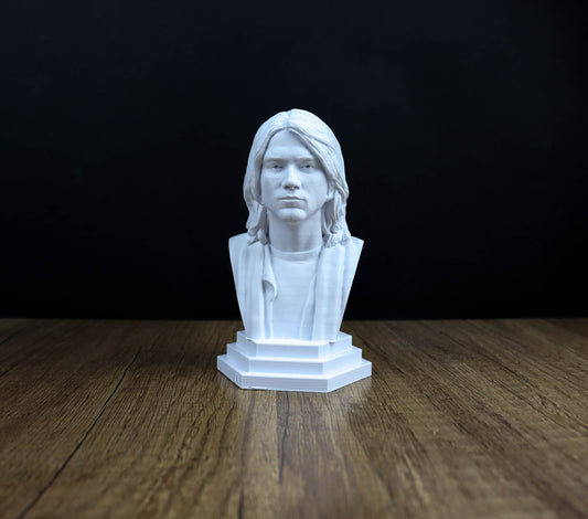 Kurt Cobain Bust, Nirvana Lead vocalist Statue