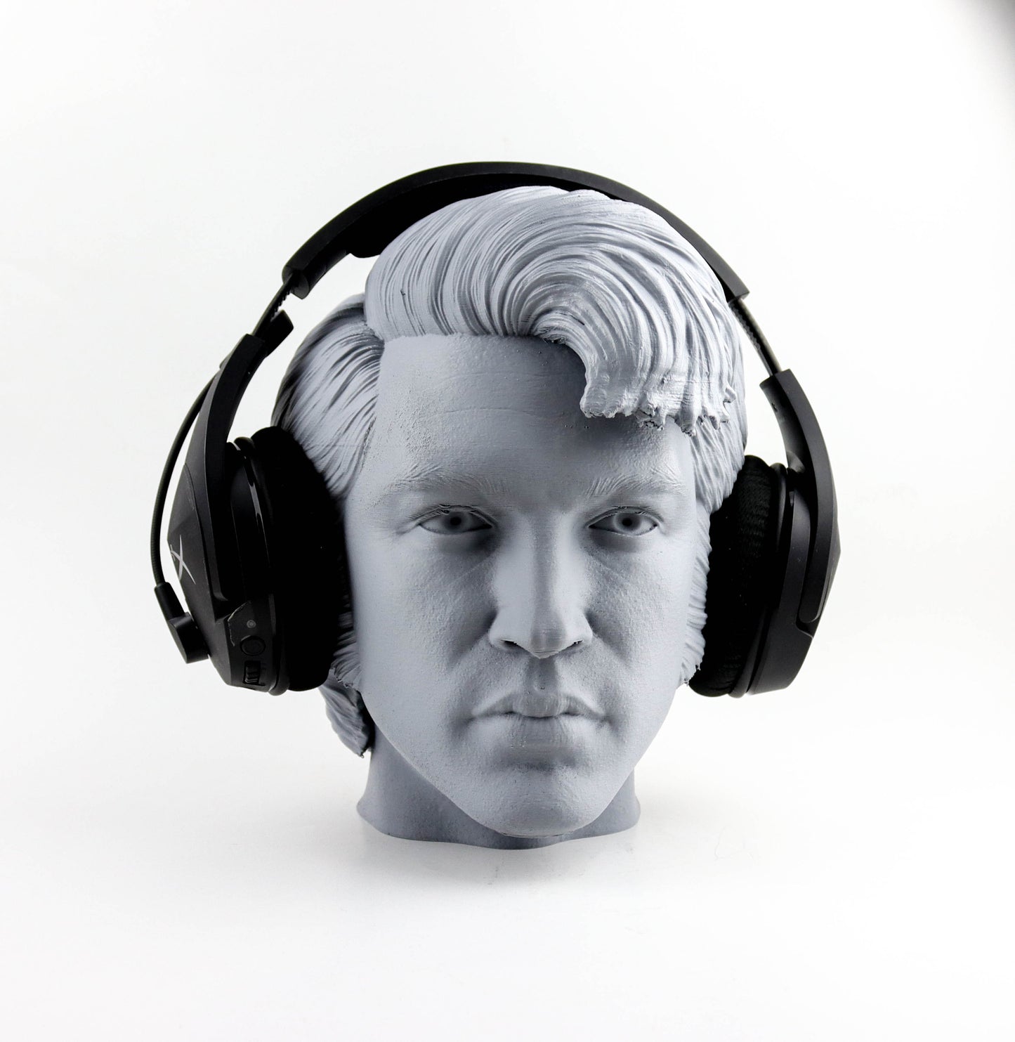 Elvis Presley Bust Headphone holder, Headset Stand, Bust, Sculpture, Decoration